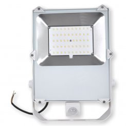 Summit LED Flutlichtstrahler SJFLPS 50 Watt weiß mit Sensor 