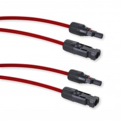 MC 4 Verlängerungskabel 4mm², 2x 2m 