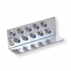 Erdungsschiene F-Technik 10-fach 