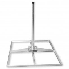 Flachdachständer für 50cm Platten - 2-teilig 