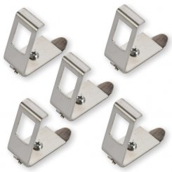 5 Stück Hutschienenadapter 1 Port für Keystone Modul 