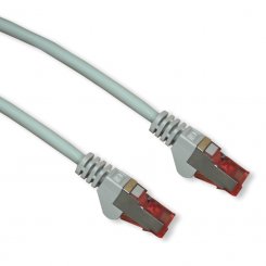 5 Stück Patchkabel Cat 6 S-FTP Grau 0,25m 