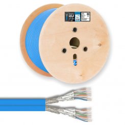 Netzwerkkabel Duplex CAT8 S/FTP AWG22 2000MHz 100m 