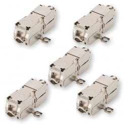 5 Stück CAT 6A CAT Verbinder 