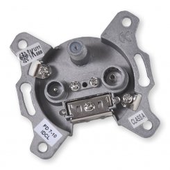 Durchgangsdose 3-loch 10dB 