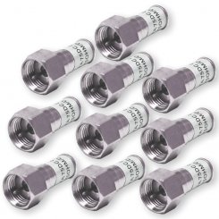 10 Stück F-Abschlußwiderstand (DC-entkoppelt) 