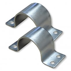 2 Stück Mastschellen 58 - 60 mm 