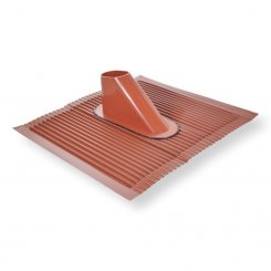 Alu-Dachziegel 45x50cm rot 