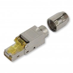 Koscom Netzwerk Stecker, CAT 6A, RJ45, geschirmt, VE/1 Stck 