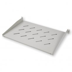 Fachboden für Netzwerkschrank 300mm Tief grau - 19" (483mm) 