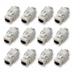 12 Stück Koscom Keystone Modul CAT 7 RJ45 Buchse 