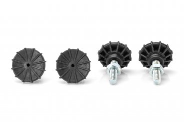 Koscom Nivellierfüße für 19" (483mm) Koscom Wandschränke der Pro Serie 