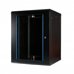 Koscom Wandschrank 15HE Wandmontage 600x600x770 (BxTxH) - 19" - montiert - schwarz 