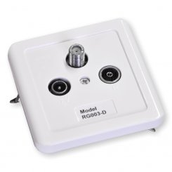 Rogetech Durchgangsdose 3-loch 