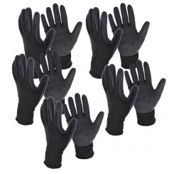 5 Paar Montagehandschuhe GR9(L) für allgemeine Arbeiten 
