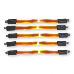 5 Stück Flachband Fensterdurchführung 