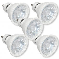 5 Stück Energizer LED GU10 Spot 3,6W 3000K Karton dimmbar 