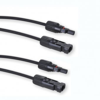 MC 4 Verlängerungskabel 4mm², 2x 1m 