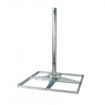 Flachdachständer für 40cm Platten - 2-teilig 